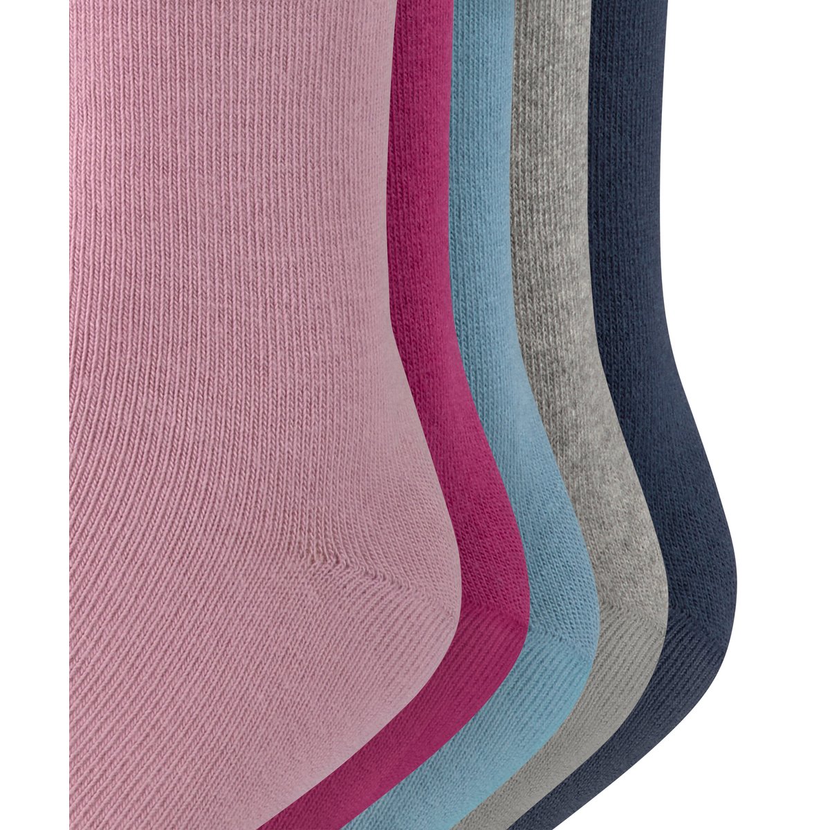 Chaussettes Solid Mix 5-Pack Opaque variations de couleur, ESPRIT