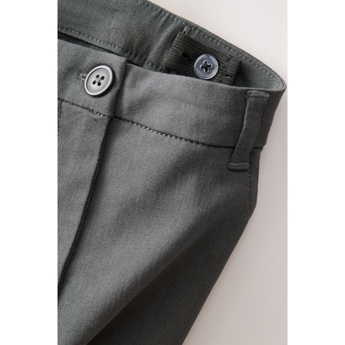 Pantalon skinny school stretch à taille haute gris, NEXT