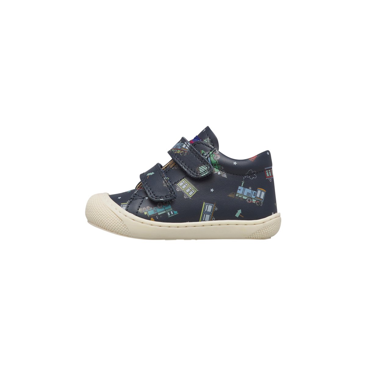 Chaussures premiers pas en cuir COCOON VL marine-, NATURINO