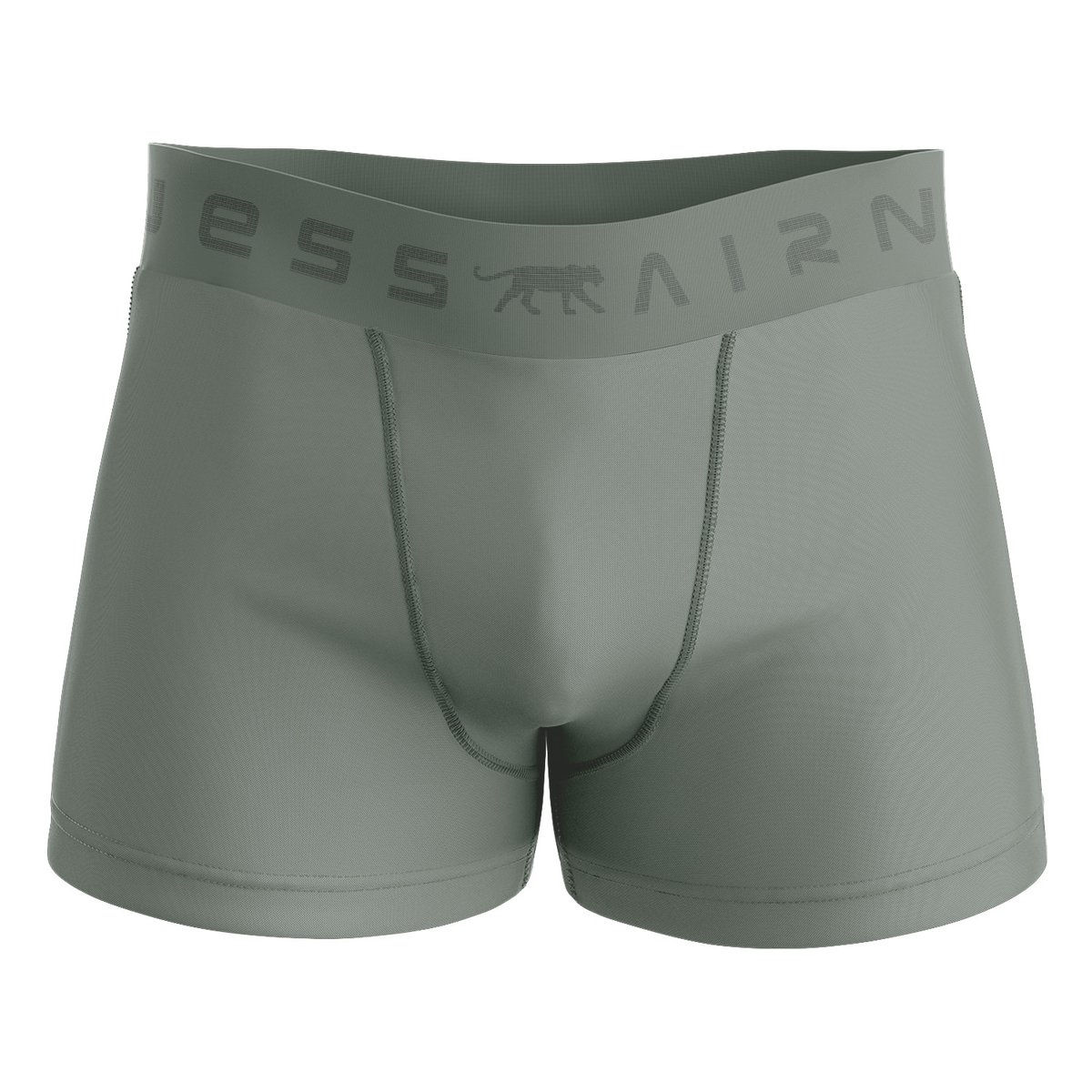 Lot De 3 Boxers Coton bleu marine/bleu clair/kaki, AIRNESS