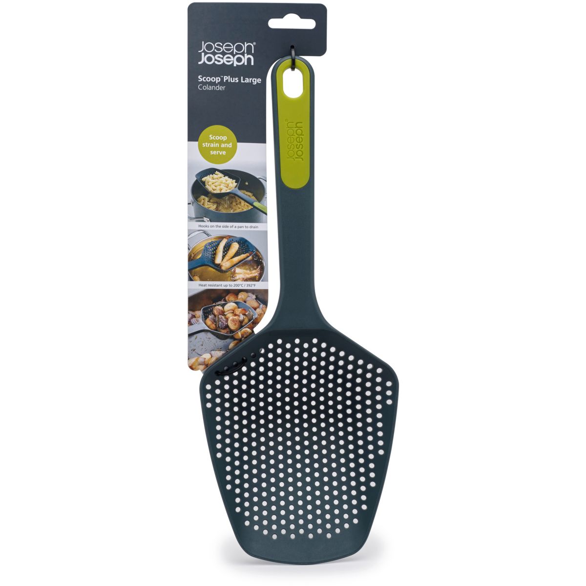 Passoire Scoop Grand modele vert, JOSEPH JOSEPH