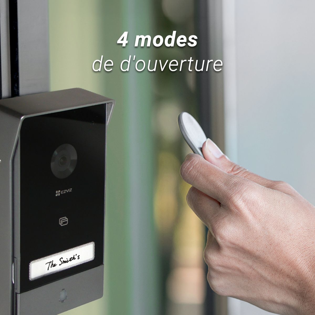 Sonnette connectée HP7 2K filaire couleur unique, EZVIZ