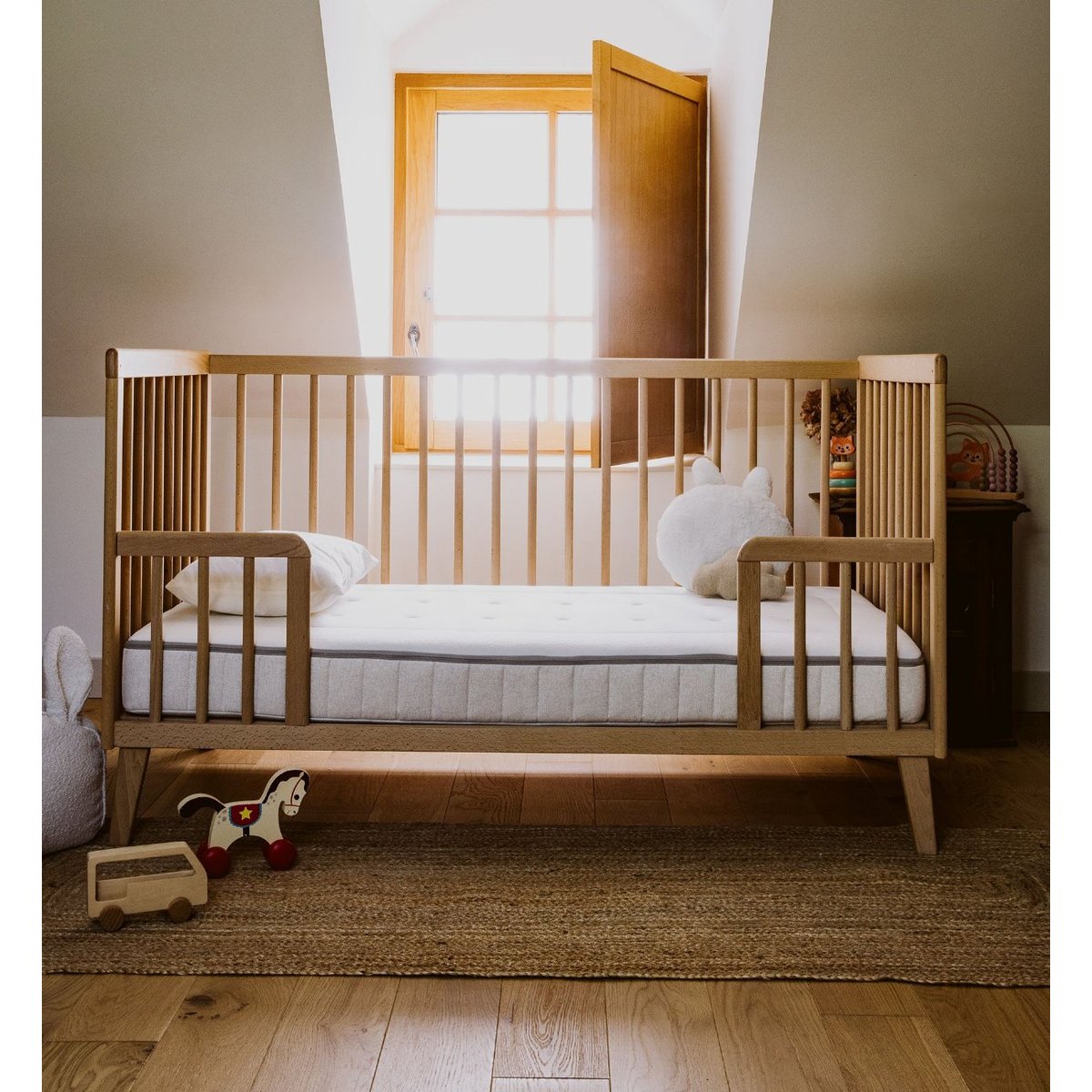 Matelas Bébé EVO R blanc, KADOLIS