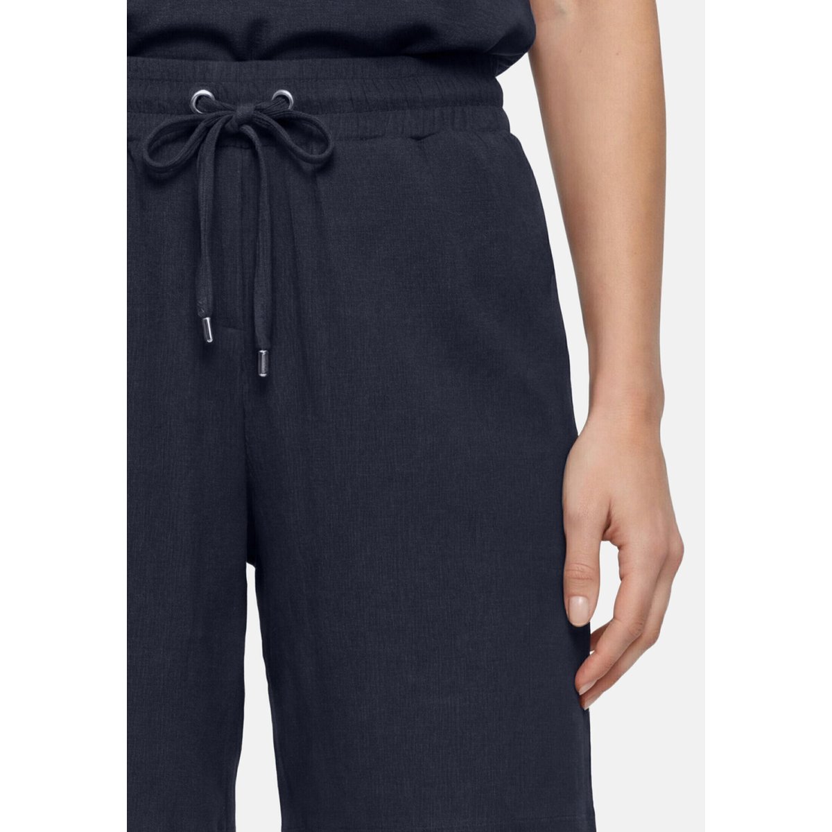 Pantalon d'été à taille élastique dark sky, BETTY BARCLAY