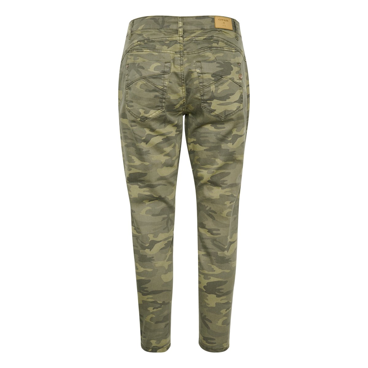 Jeans vert sea green camouflage, CREAM