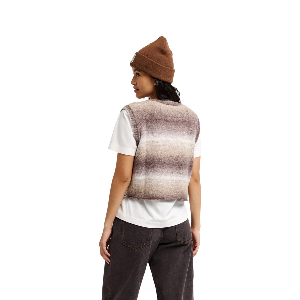 Pull sans manches ISLAY TANK GRADIENT beige pine bark gradient, QUIKSILVER