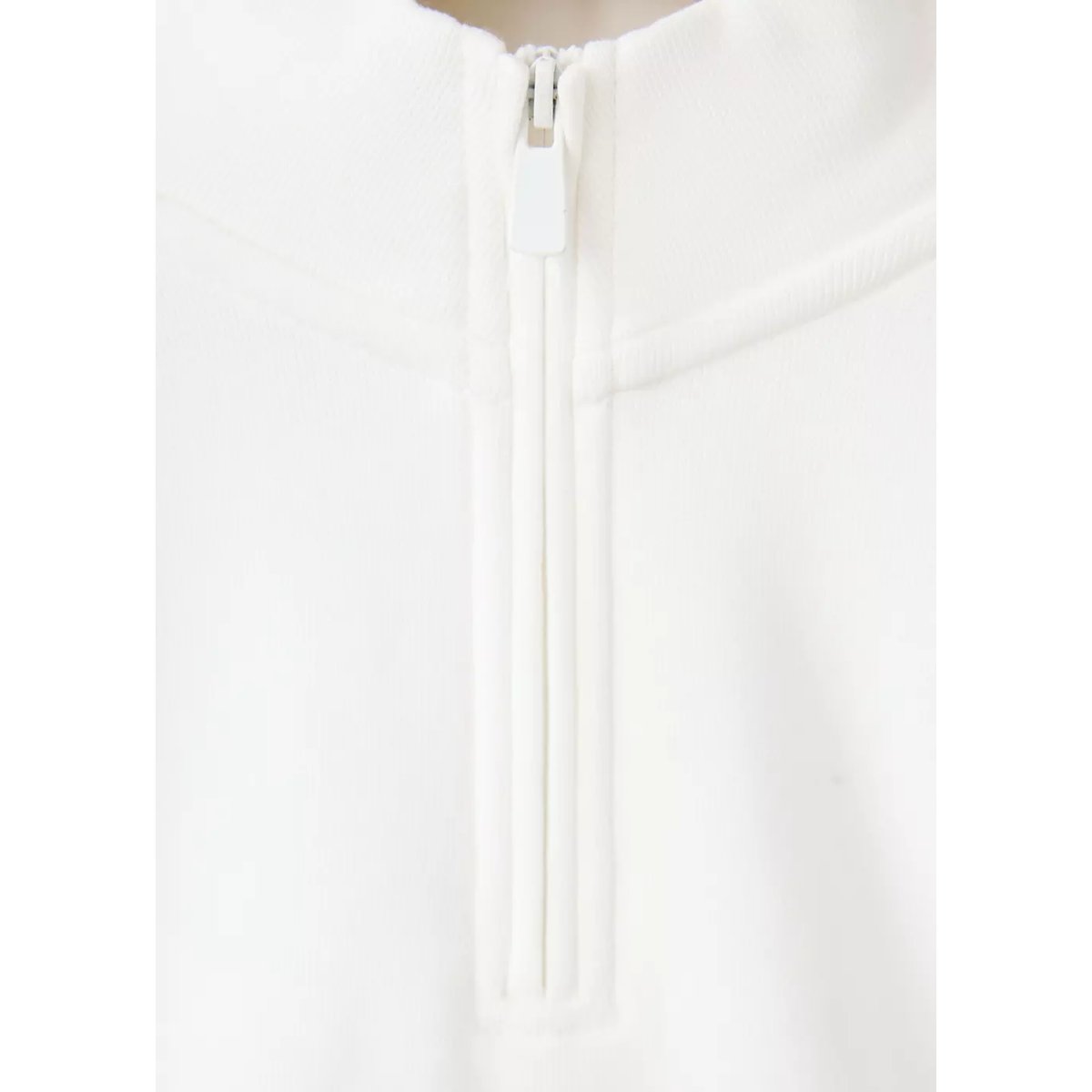 Sweat col cheminée imprimé blanc cassé, MANGO BABY