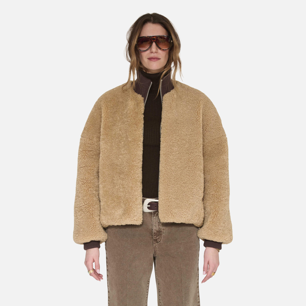 Manteau MAHAU beige, MKT STUDIO