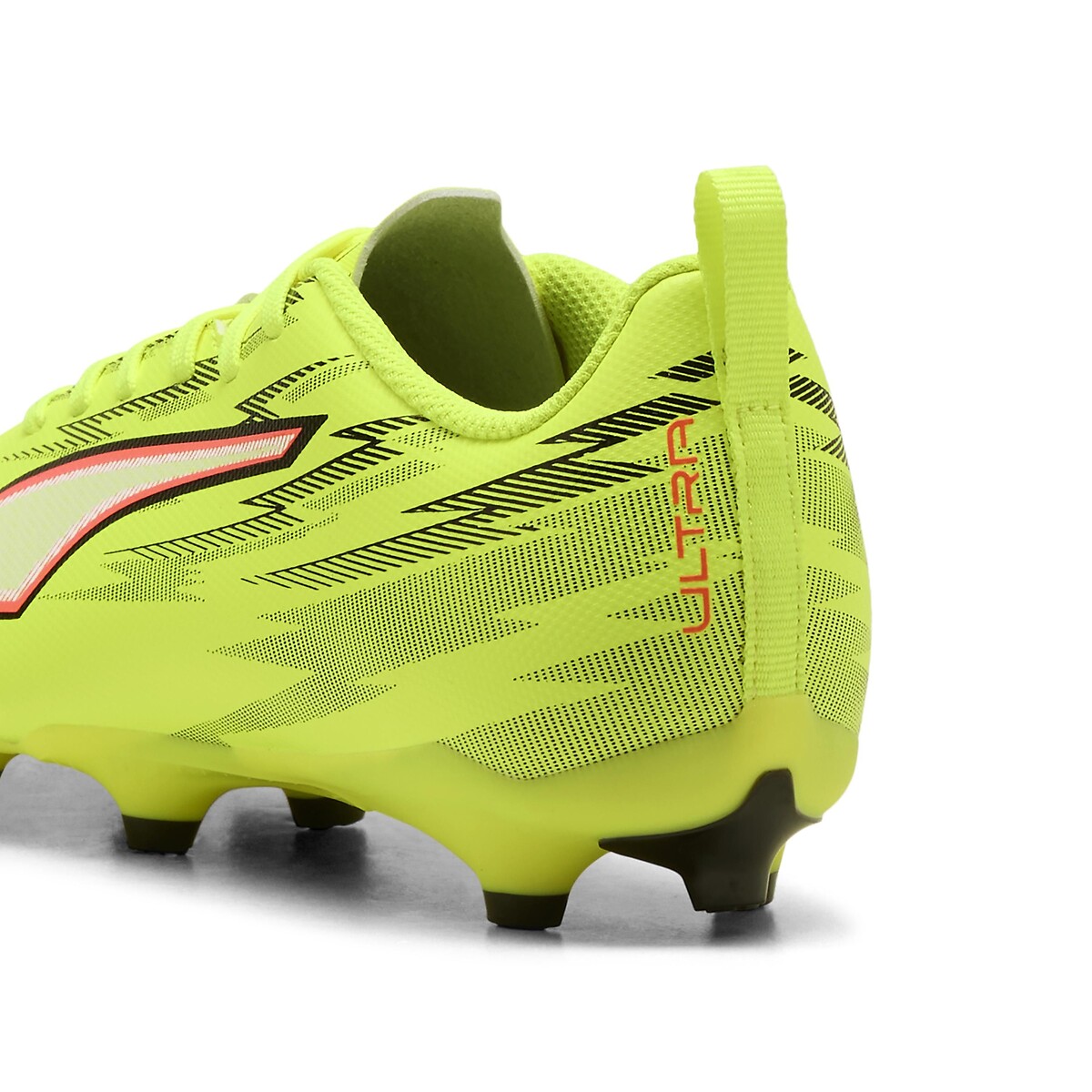 Crampons Ultra 6 Play FG/AG jaune fluo, PUMA