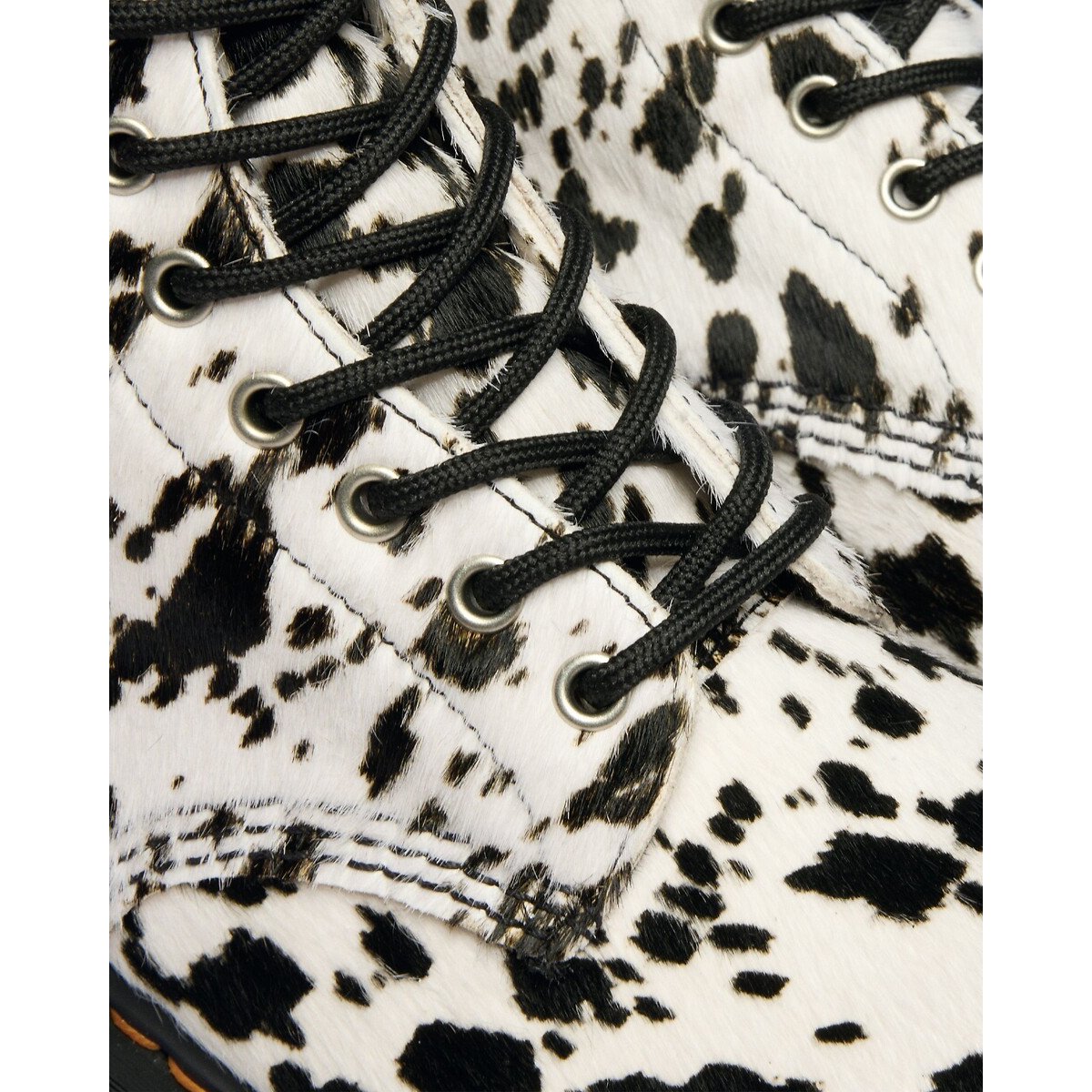 Stivali in pelle Bex 1460 nero/bianco, DR. MARTENS