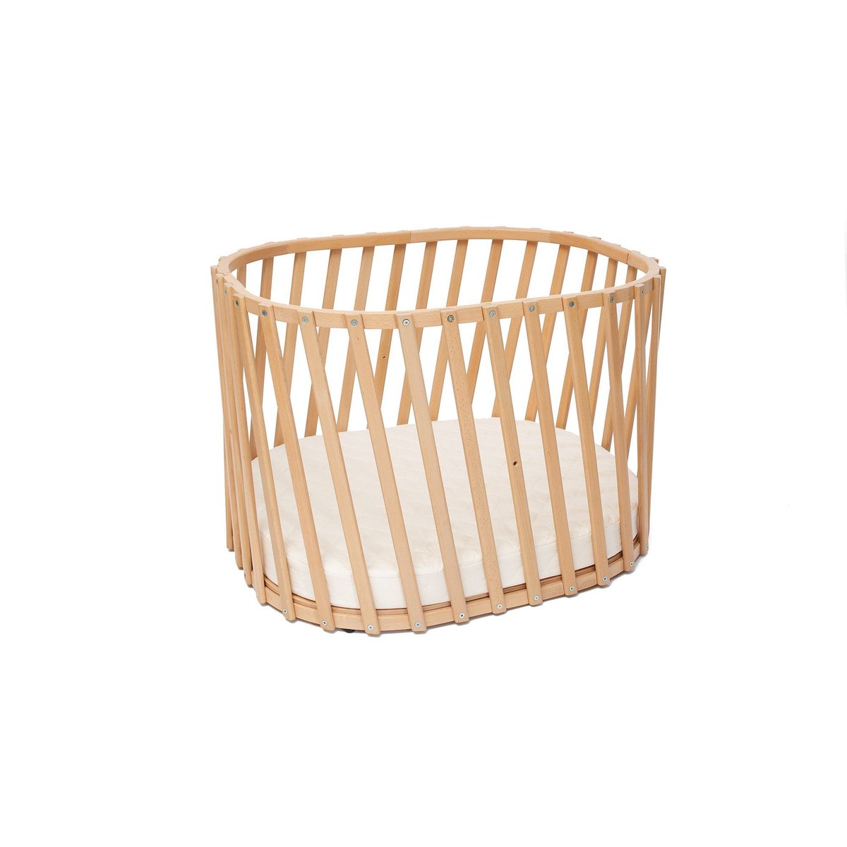 Matelas pour lit bébé Lugo blanc, CHARLIE CRANE