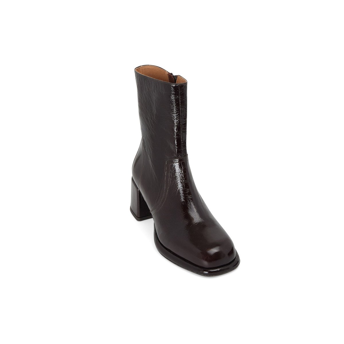 Boots À Talon en cuir MYSTIC cafe, MELLOW YELLOW