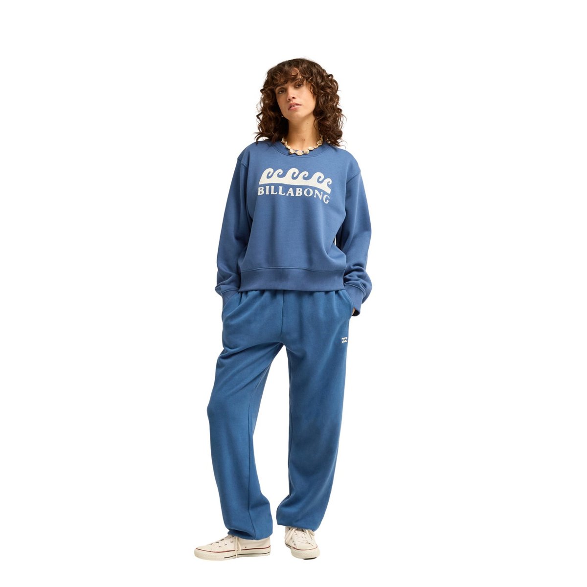 Sweat à capuche SURFING IN TOWN bleu true navy, BILLABONG