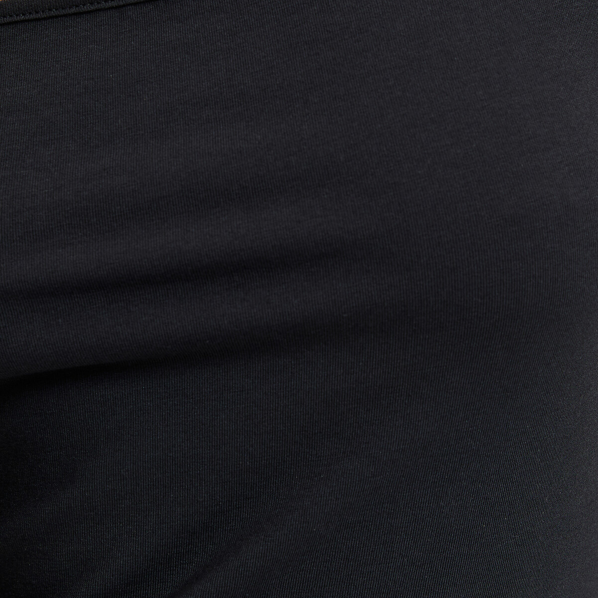 Camiseta sin mangas con cuello cuadrado negro, LA REDOUTE COLLECTIONS