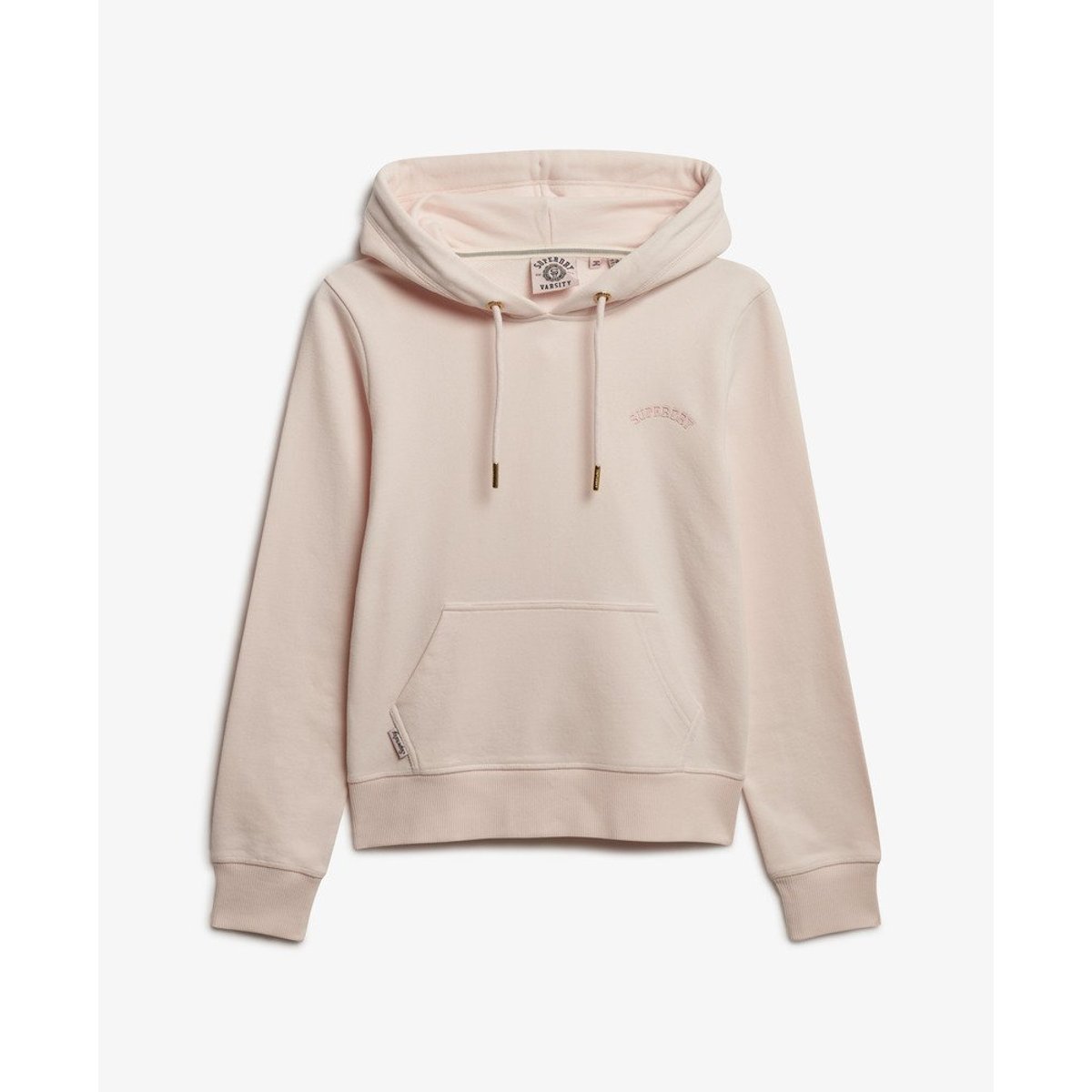 Sweat à capuche rose mauve matinal, SUPERDRY