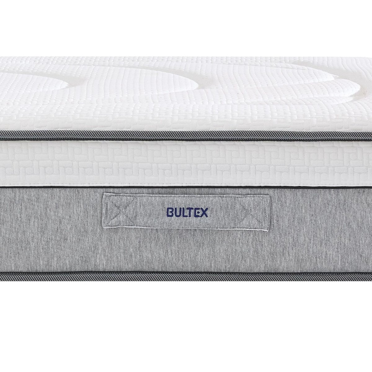 Ensemble matelas hybride ferme Restore + 2 oreillers Memo 3-en-1 offerts - Restore couleur unique, BULTEX