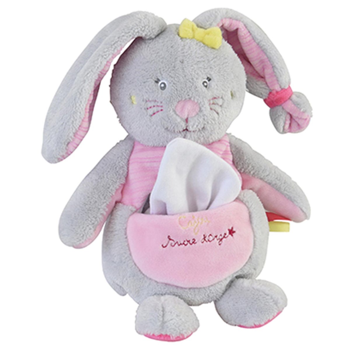 Cajou doudou lapin rose, SUCRE D'ORGE