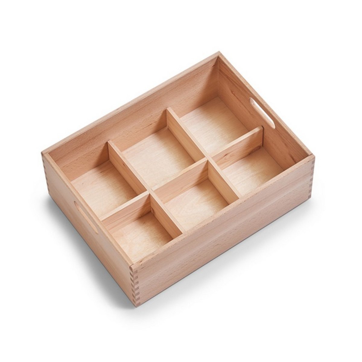 Boite en bois rangement empilable bois clair, ZELLER PRESENT