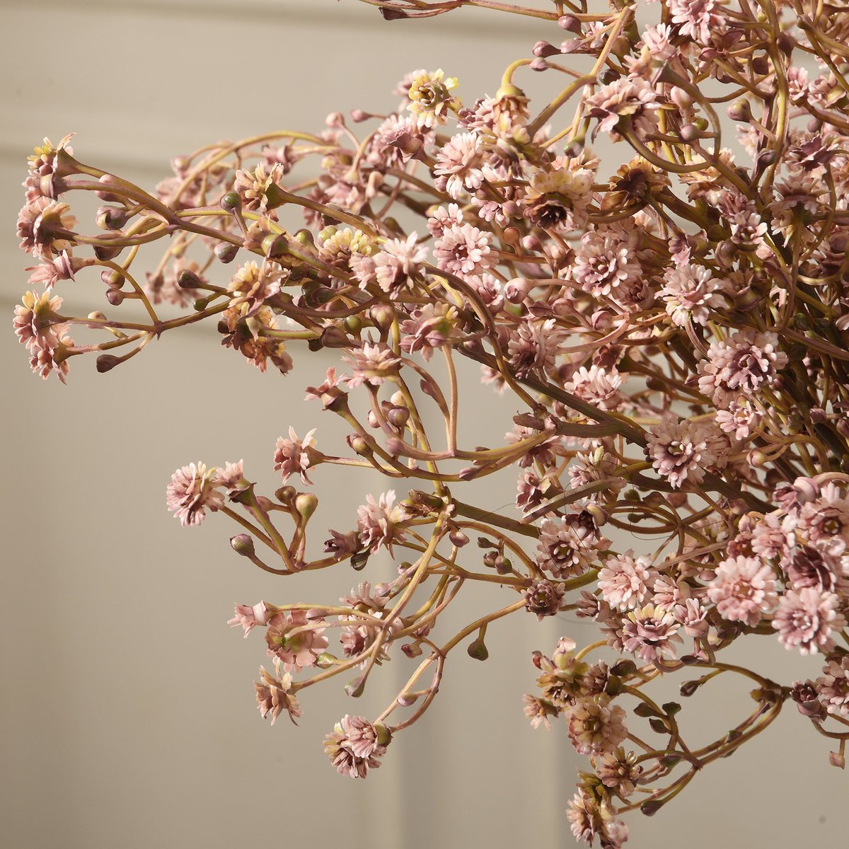 Tige de gypsophile artificielle H59 LES ESSENTIELS rose, SIA