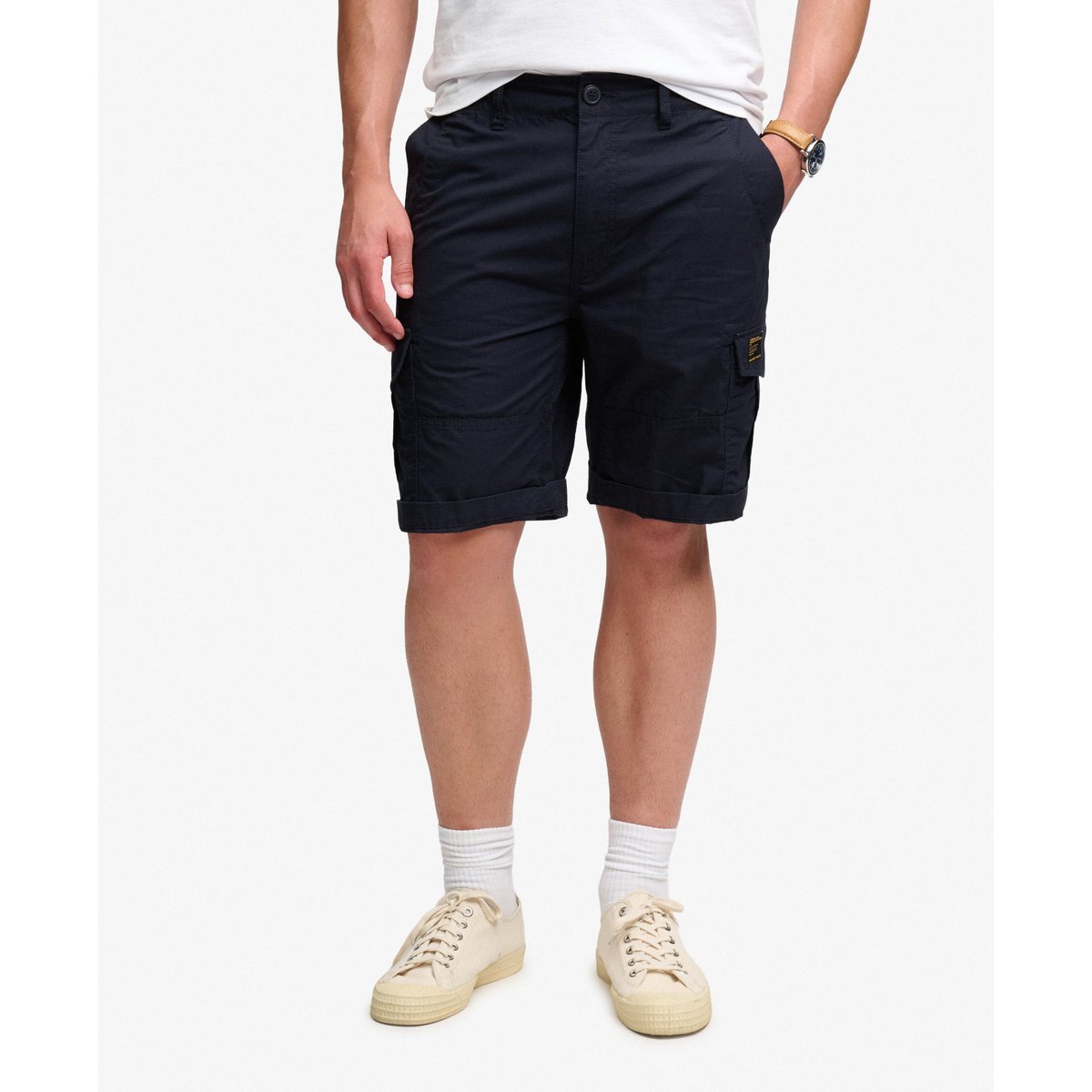 Short cargo Parachute bleu nuit foncé, SUPERDRY