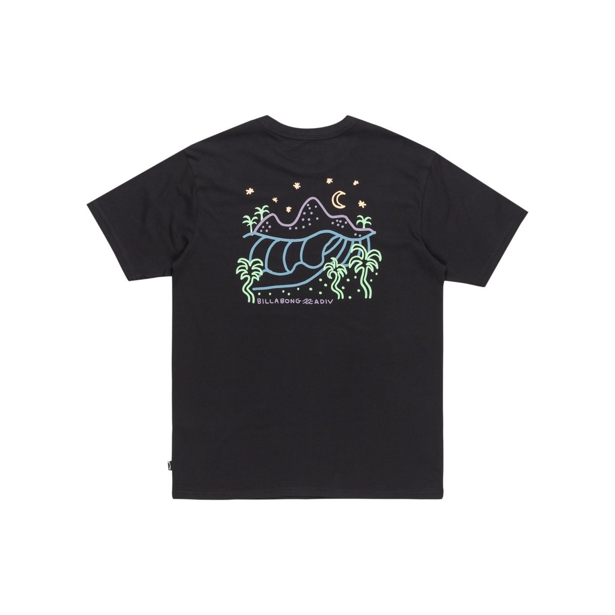 T-shirt à manches courtes SHINE noir black, BILLABONG