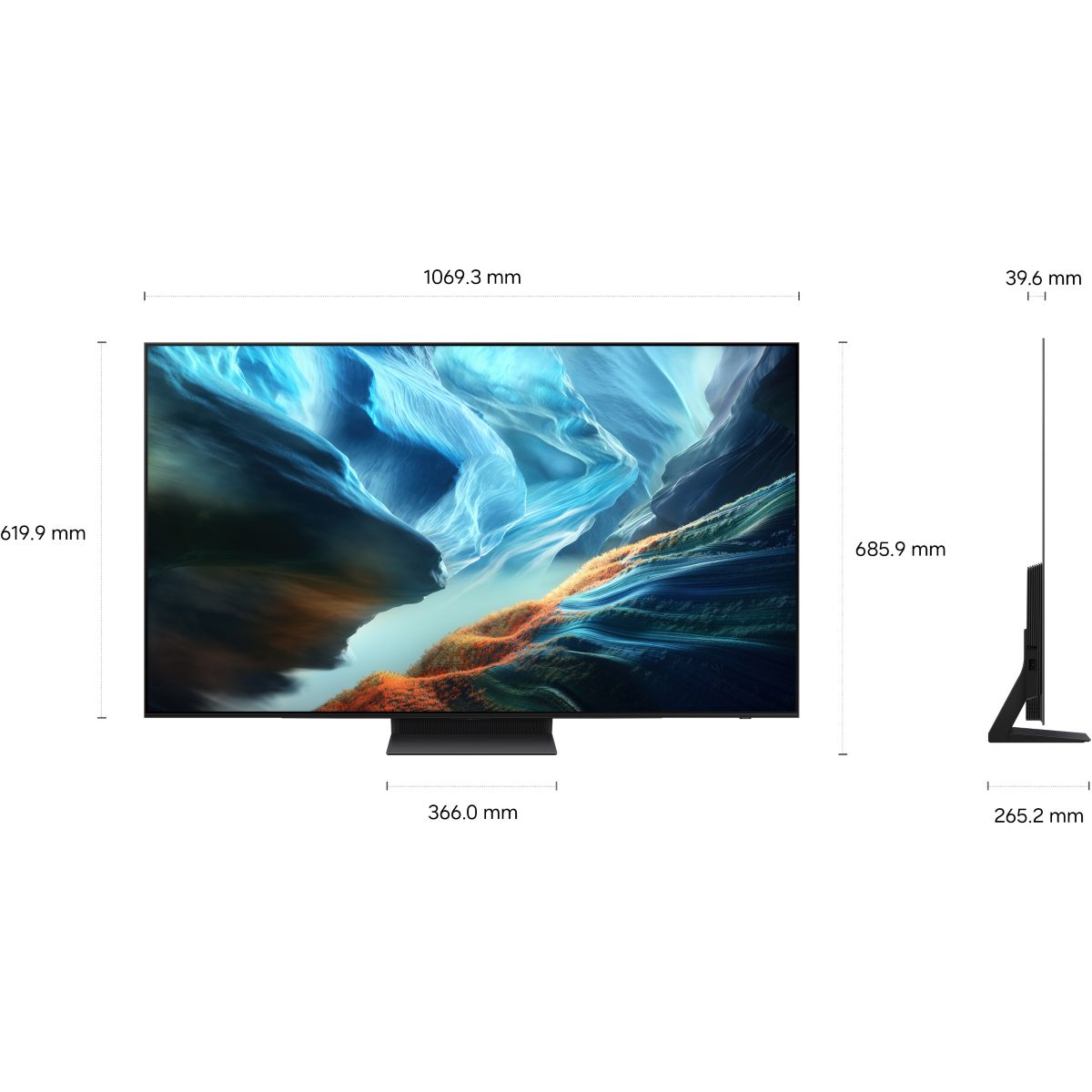 TV OLED TQ48S92H (2026) 48" (120 cm) 4K - Expérience Gaming, Smart TV avec IA, anti-reflet couleur unique, SAMSUNG