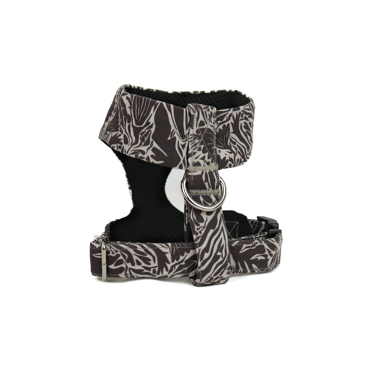 Peitoral Zafra, Malü Pet Wear preto , MALU PET WEAR