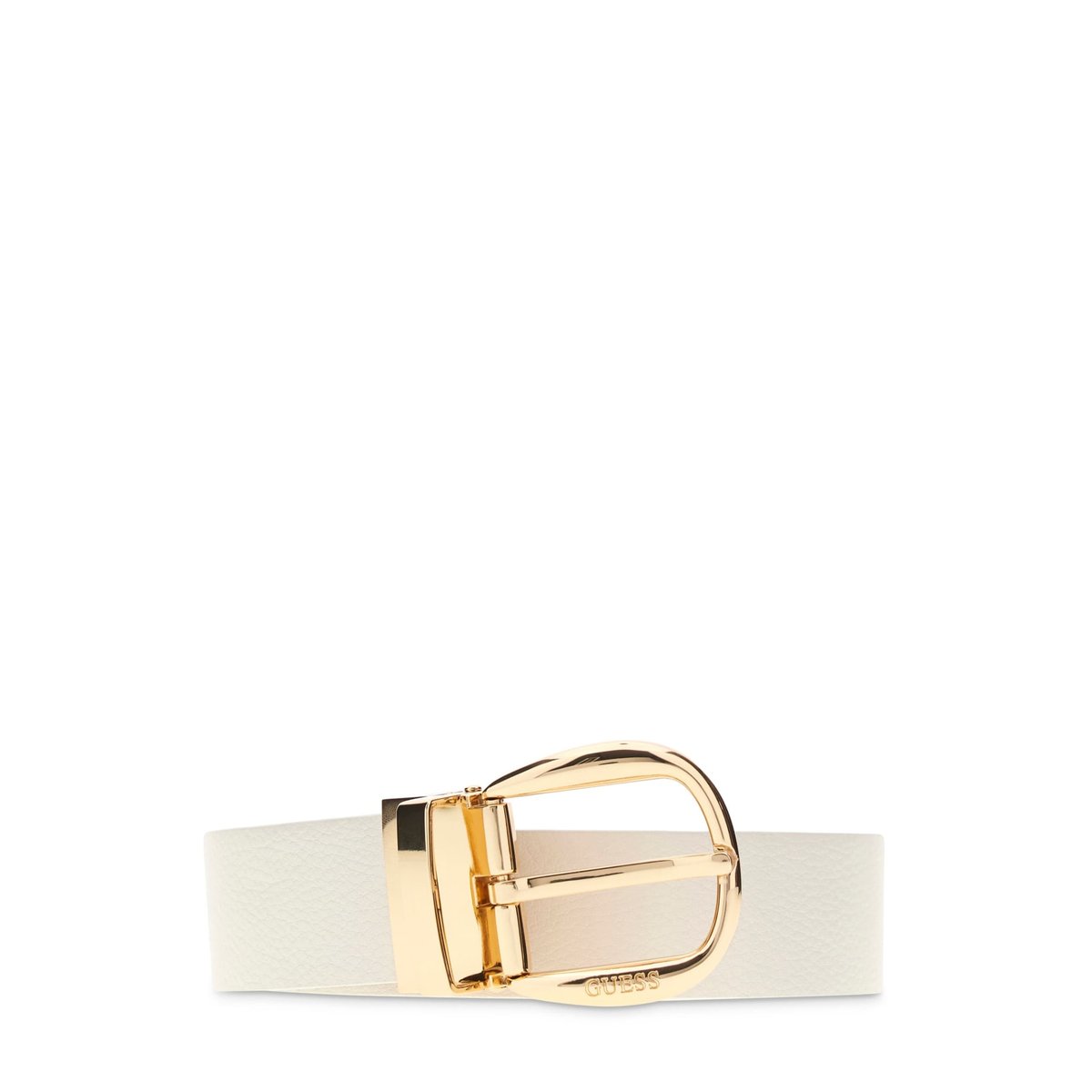 Ceinture Synthétique Maxine blanc, GUESS