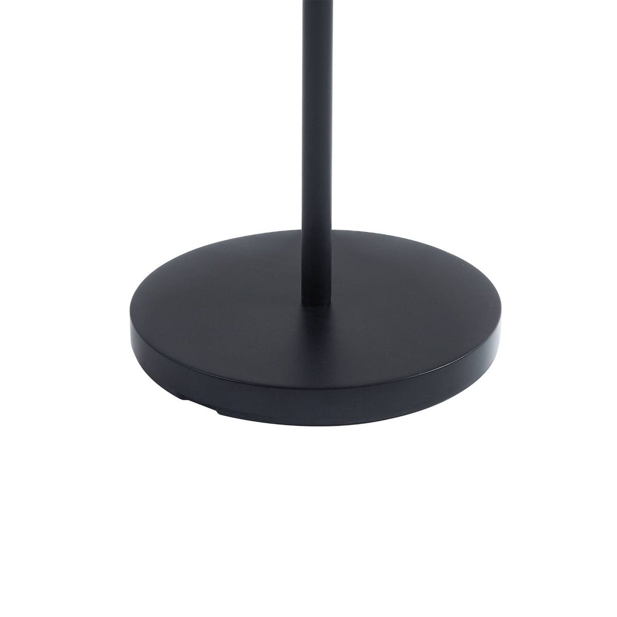 Lampe solaire en aluminium traditionnelleLED bois clair, noir, LUCANDE