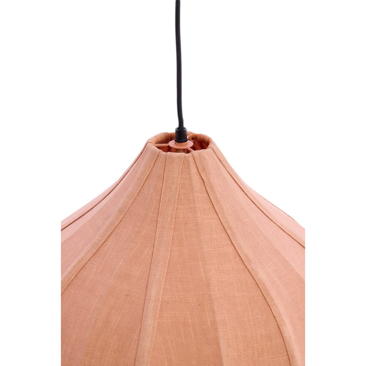 Lampe Suspendue Textiles PASTO rose clair, LIGHT & LIVING