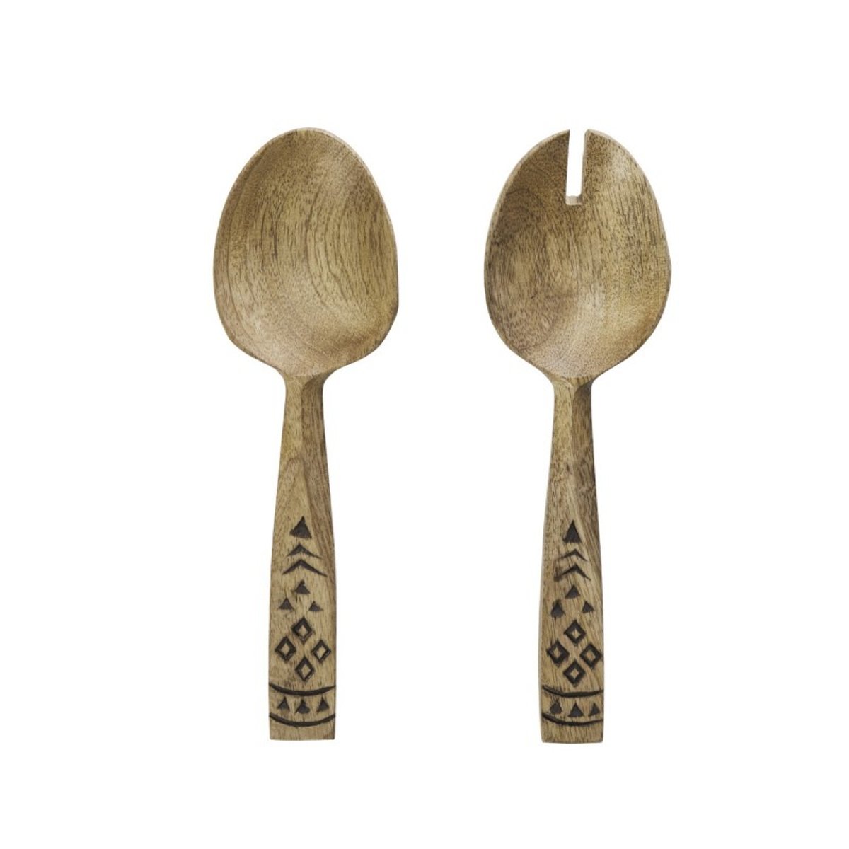 Couverts à salade bois bois clair, MADAM STOLTZ