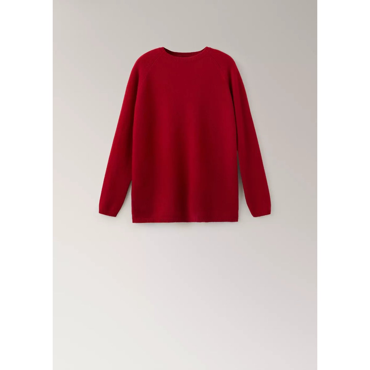 Blouse à pois avec foulard rouge, MANGO