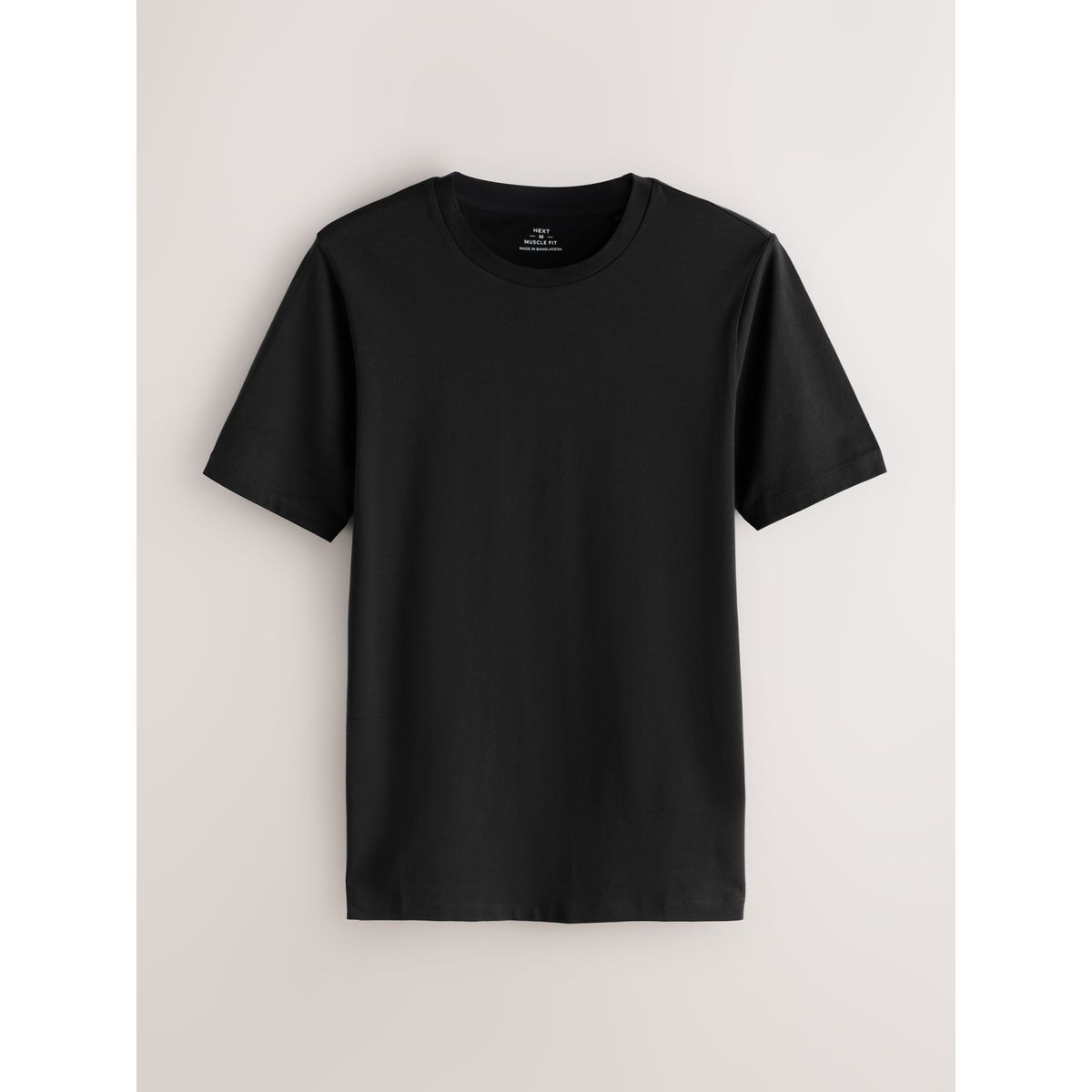 T-shirt en coton essential, lot de 6 noir/blanc/marine/gris, NEXT
