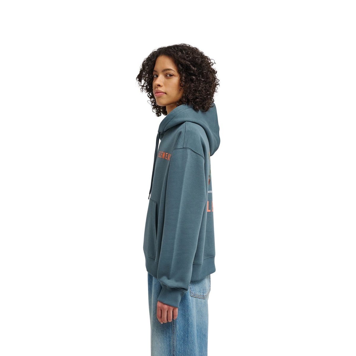 Sweat capuche PEACE OF MIND gris dark slate, ELEMENT