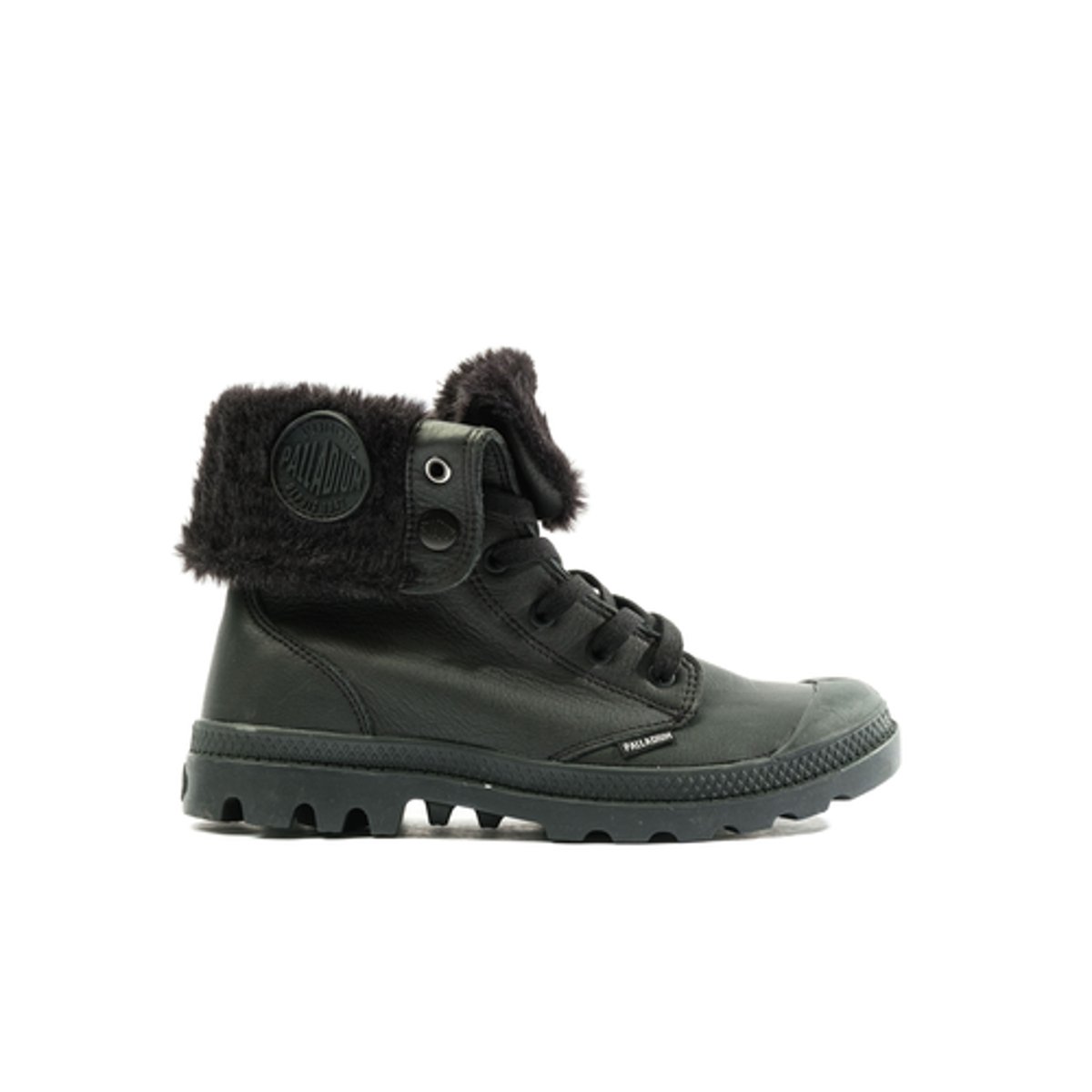 Boots cuir fourrées Baggy NBK Wl black/black, PALLADIUM