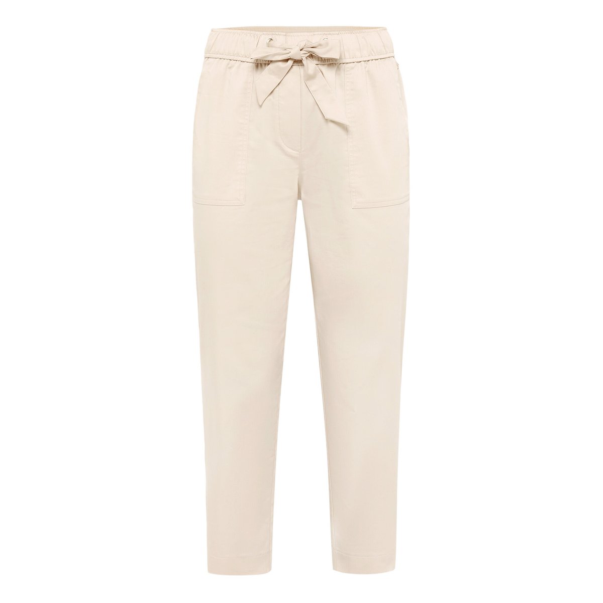 Pantalon casual à taille élastique gris, BETTY & CO