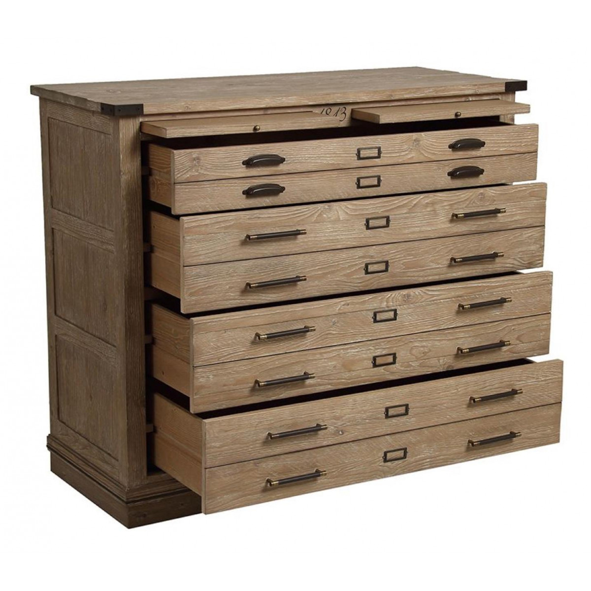 Commode 4 tiroirs - LIVINGSTONE beige, INTERIOR'S