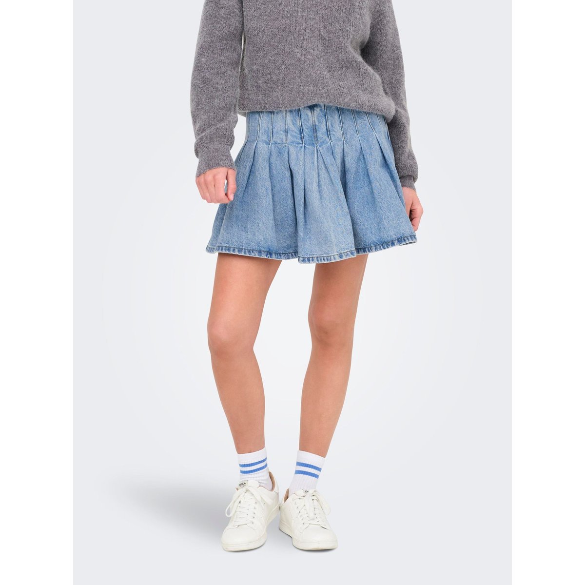 Jupe En Denim medium blue denim, ONLY