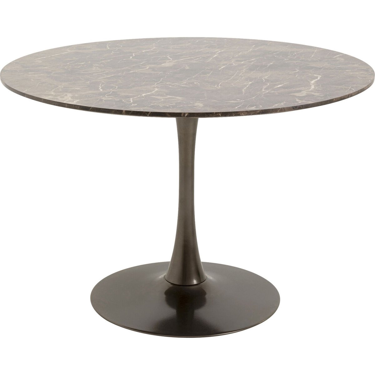 Table ronde effet marbre, HIGH SOCIETY gris, KARE DESIGN
