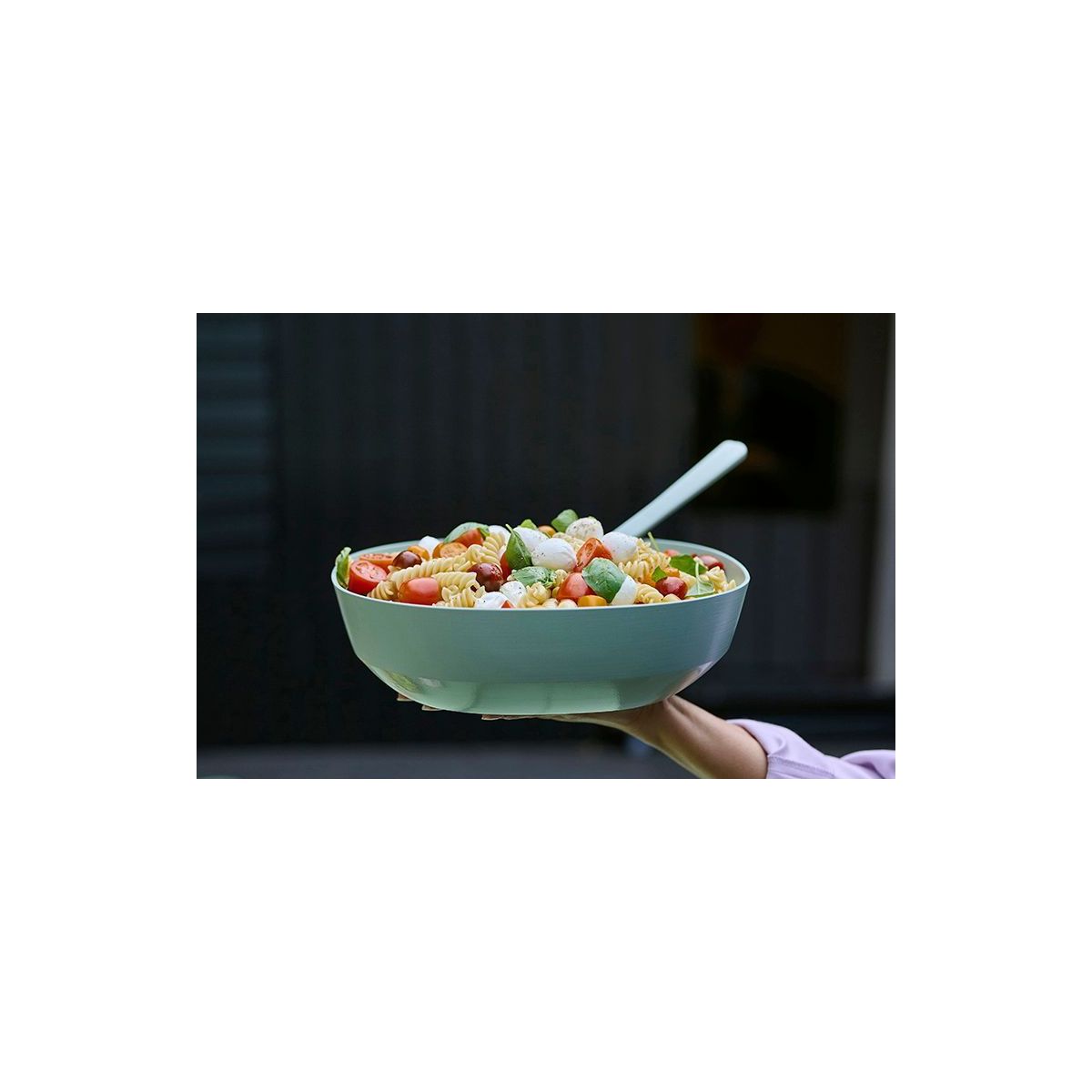 Couverts à salade silueta 2 pcs nordic sage couleur unique, ROSTI MEPAL