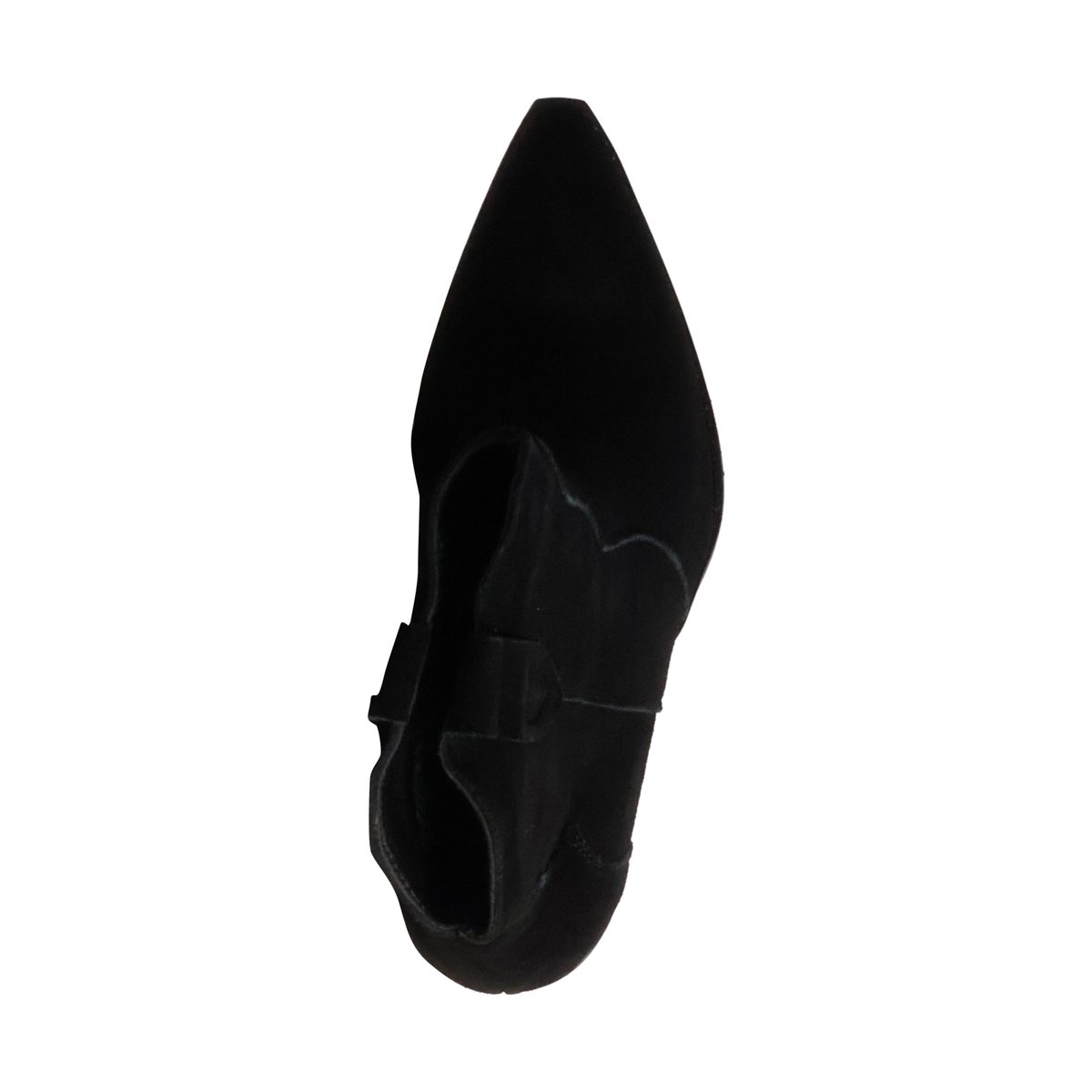 Bottines à Talon Cuir Ideal Shoes noir, ENZA NUCCI