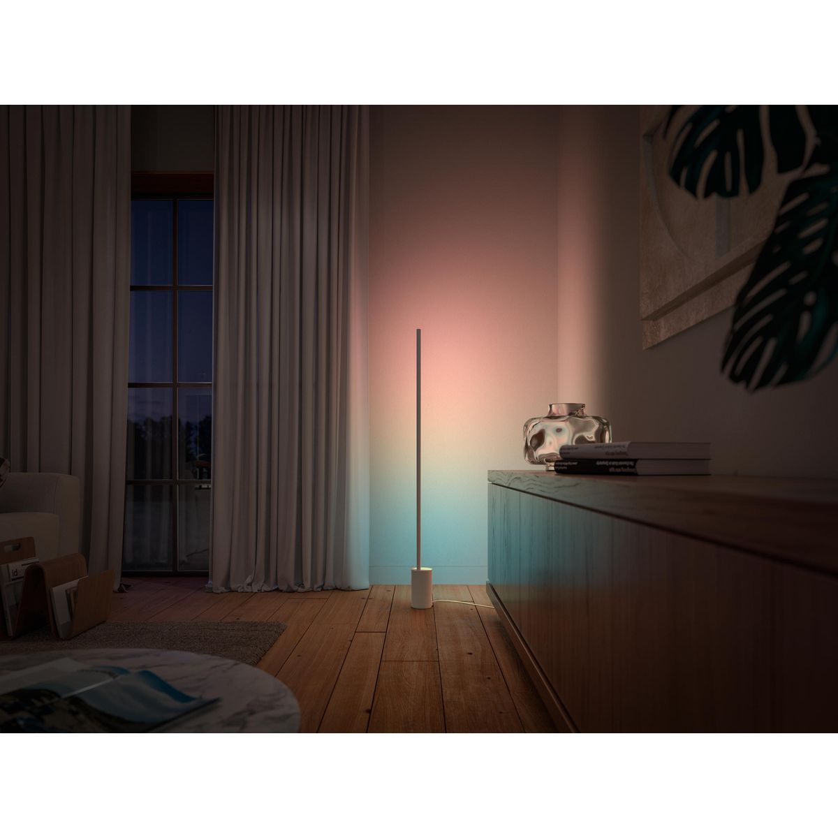 Lampe connectée Gradient Signe blanc White&Color Ambianc blanc, PHILIPS HUE