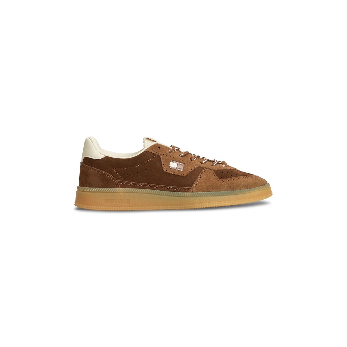 Baskets en cuir suède THE GREENWICH marron, TOMMY JEANS