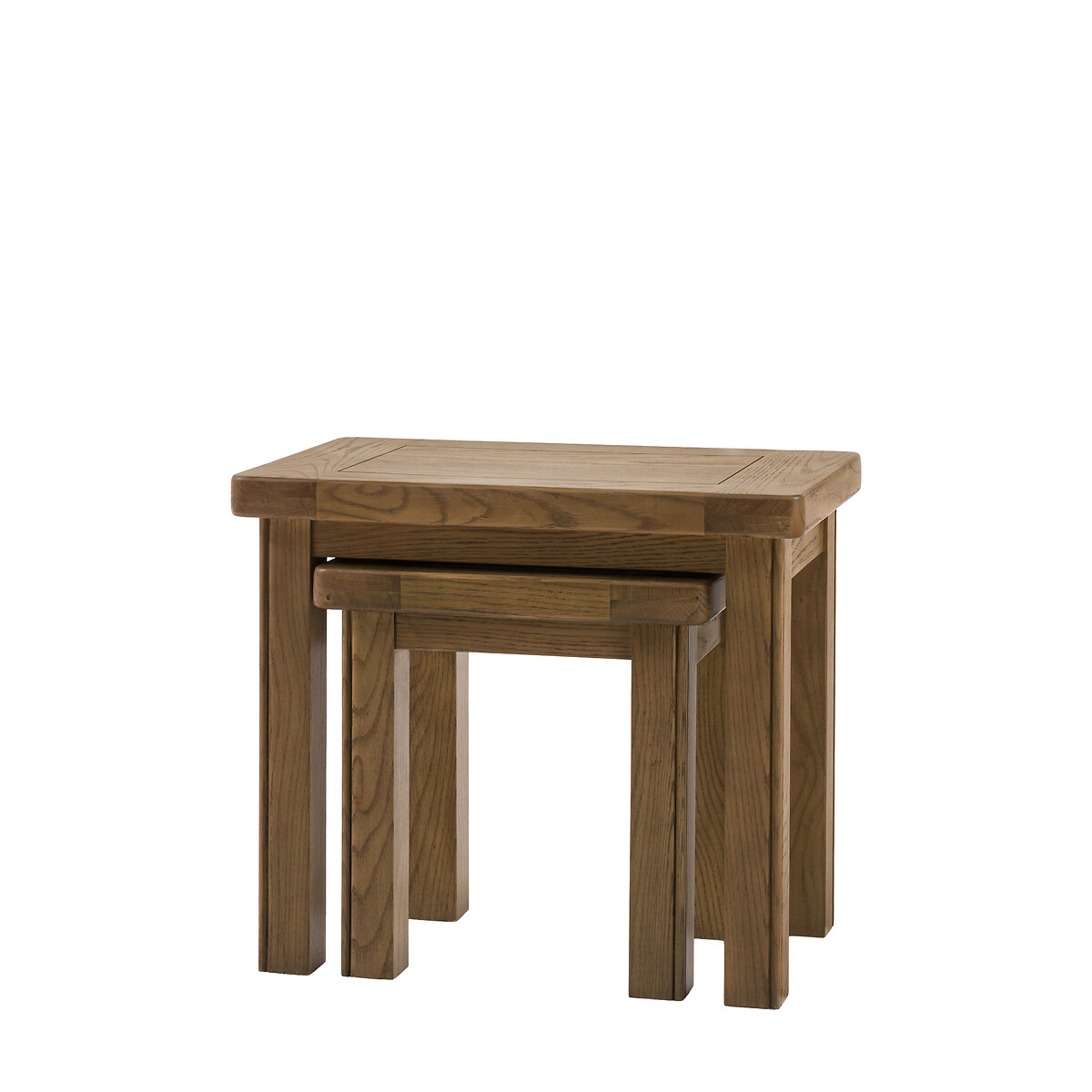 Toledo Oak Nesting Side Tables (Set of 2) natural oak, SO'HOME