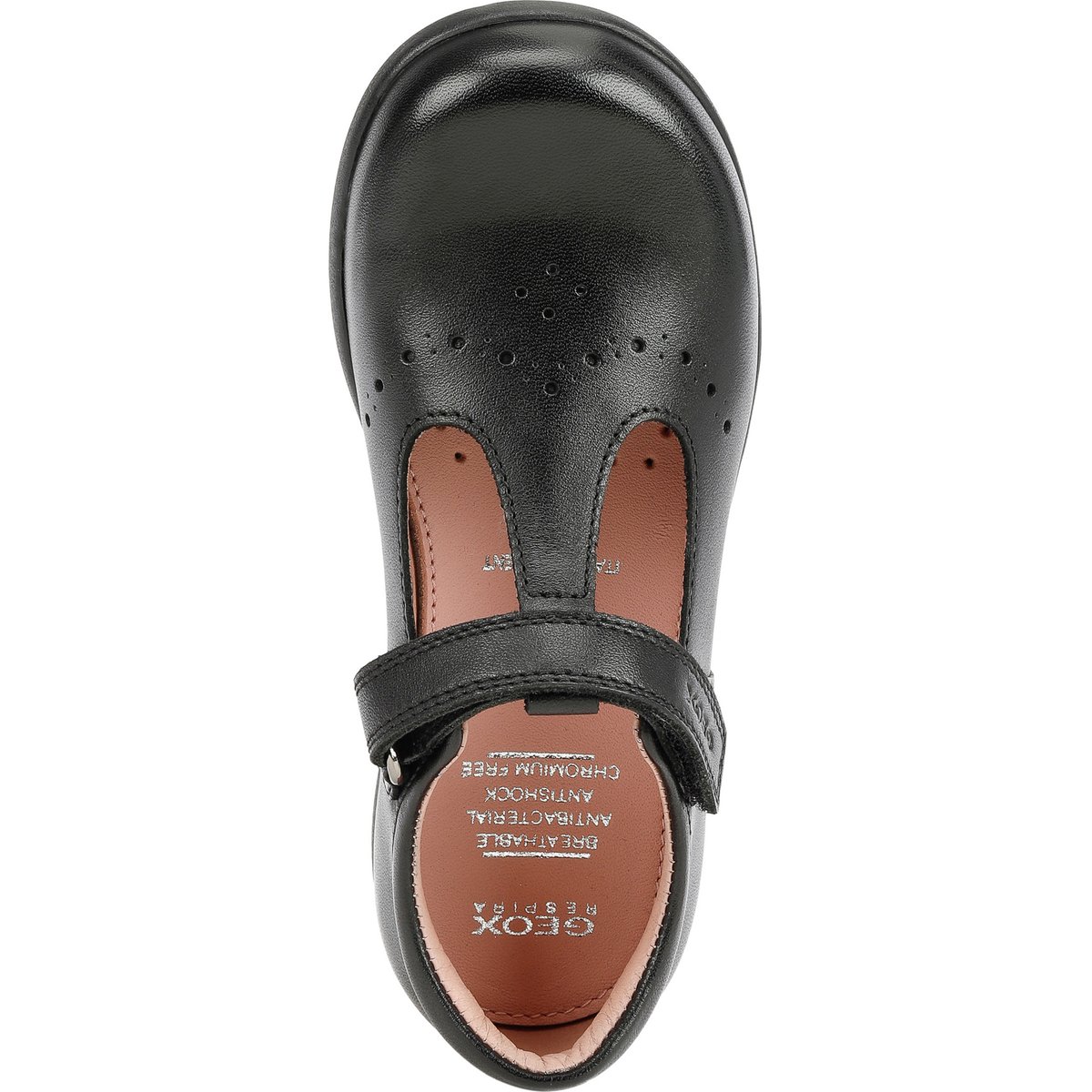 Chaussures Pour Uniforme J NAIMARA noir, GEOX