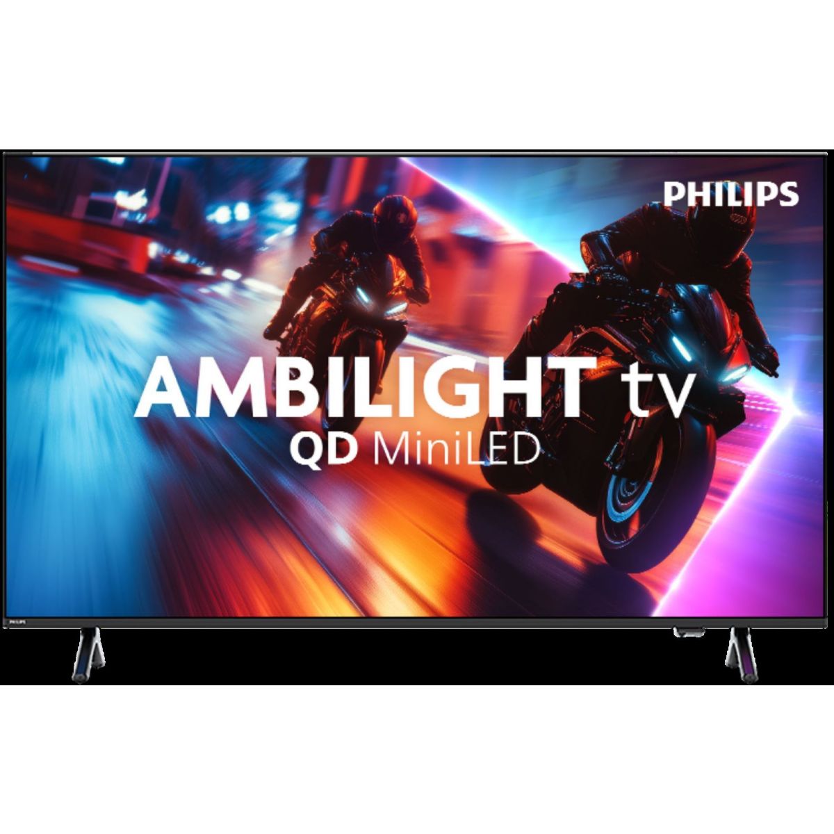 TV Mini LED 85MLED910 Ambilight 2025 (215cm) couleur unique, PHILIPS