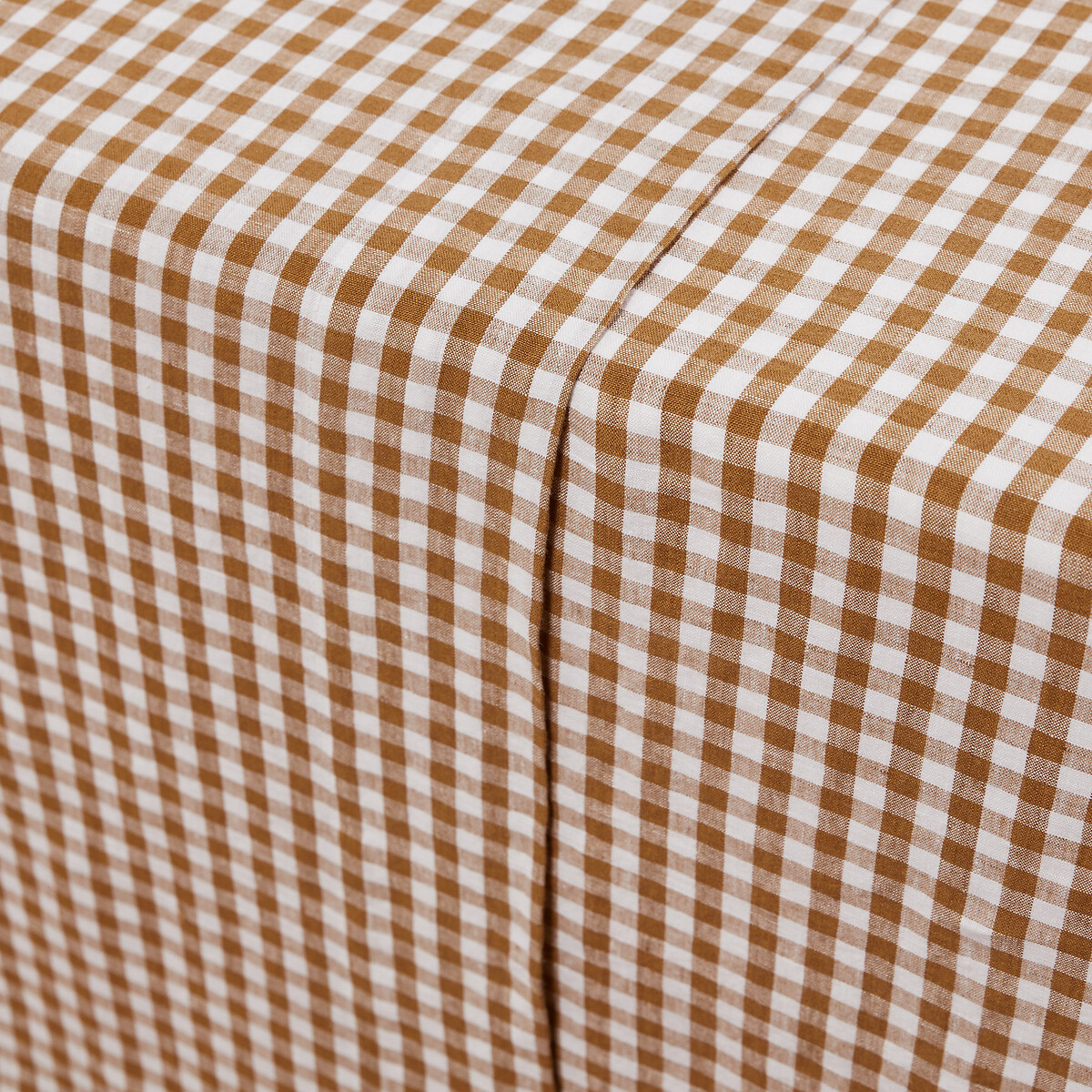 Acélie Bronze Washed Linen Flat Sheet bronze, LA REDOUTE INTERIEURS