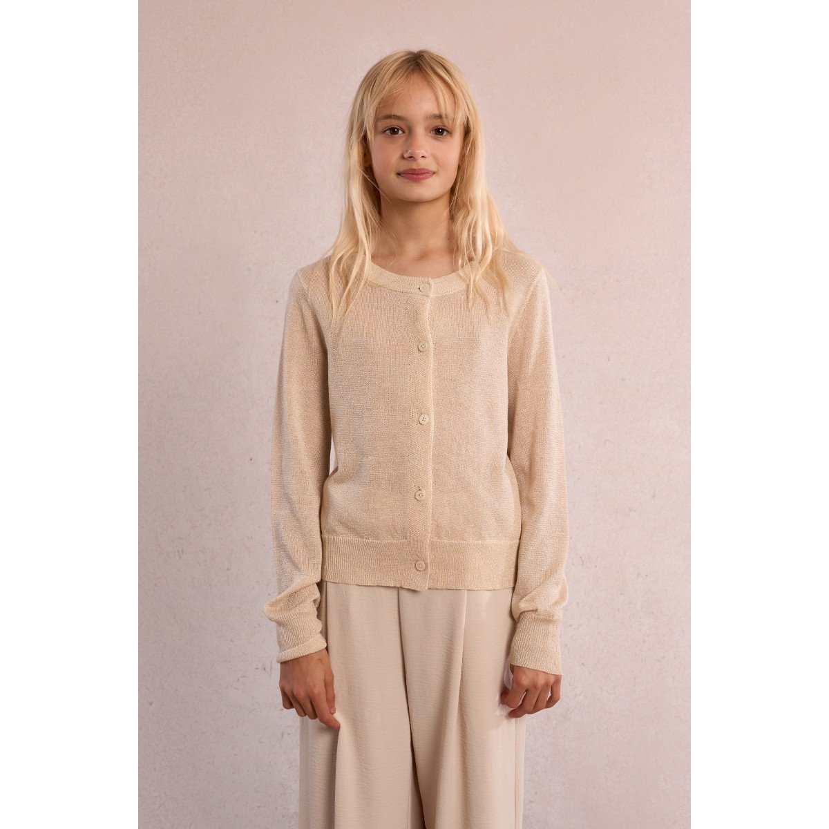 Gilet irisé light gold, MOLLY BRACKEN GIRL