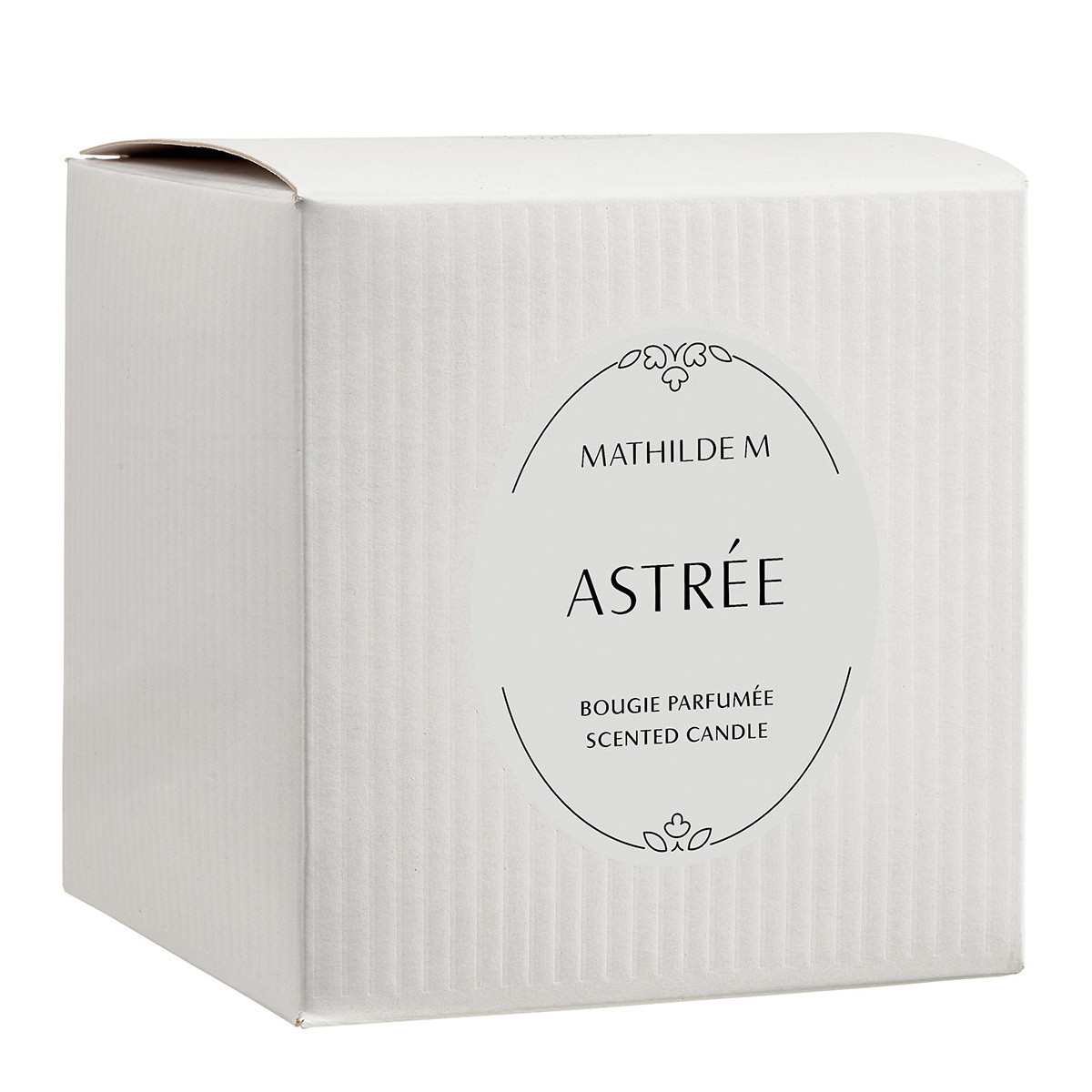 Bougie parfumée 400 g - Astrée blanc, MATHILDE M
