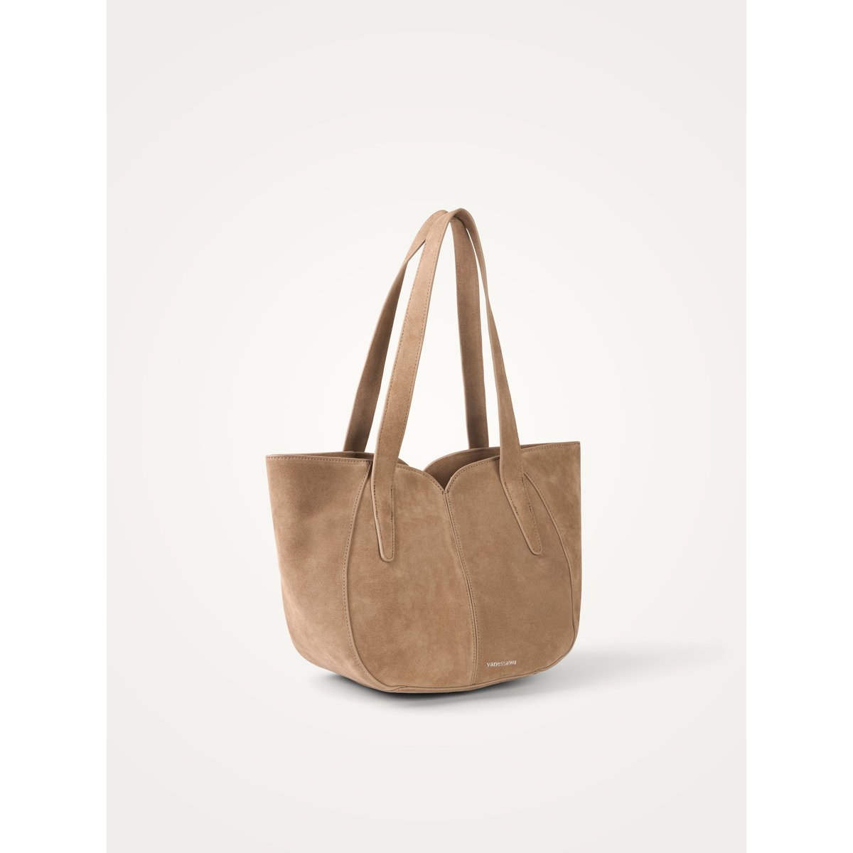 Sac avec anses et bandoulière ALTAÏ taupe, VANESSA WU